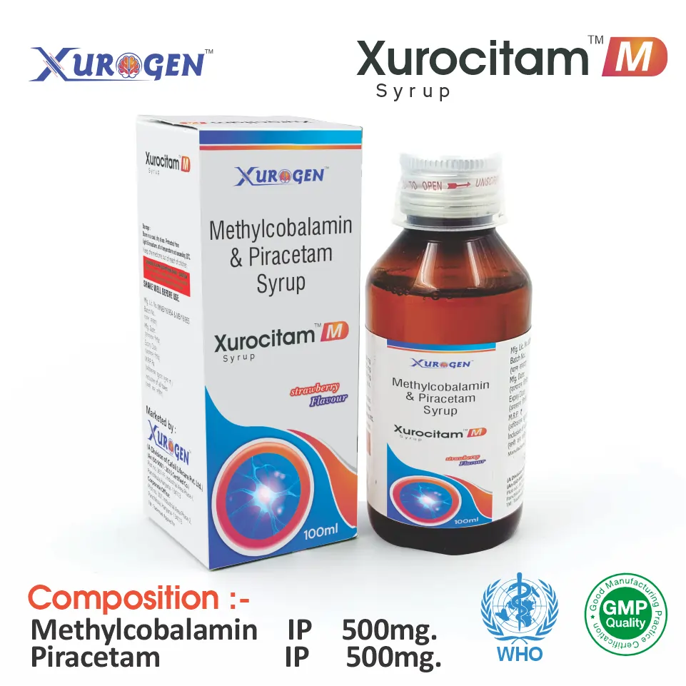 Methylcobalamin 500 mcg + Piracetam 500 mg Syrup PCD Franchise